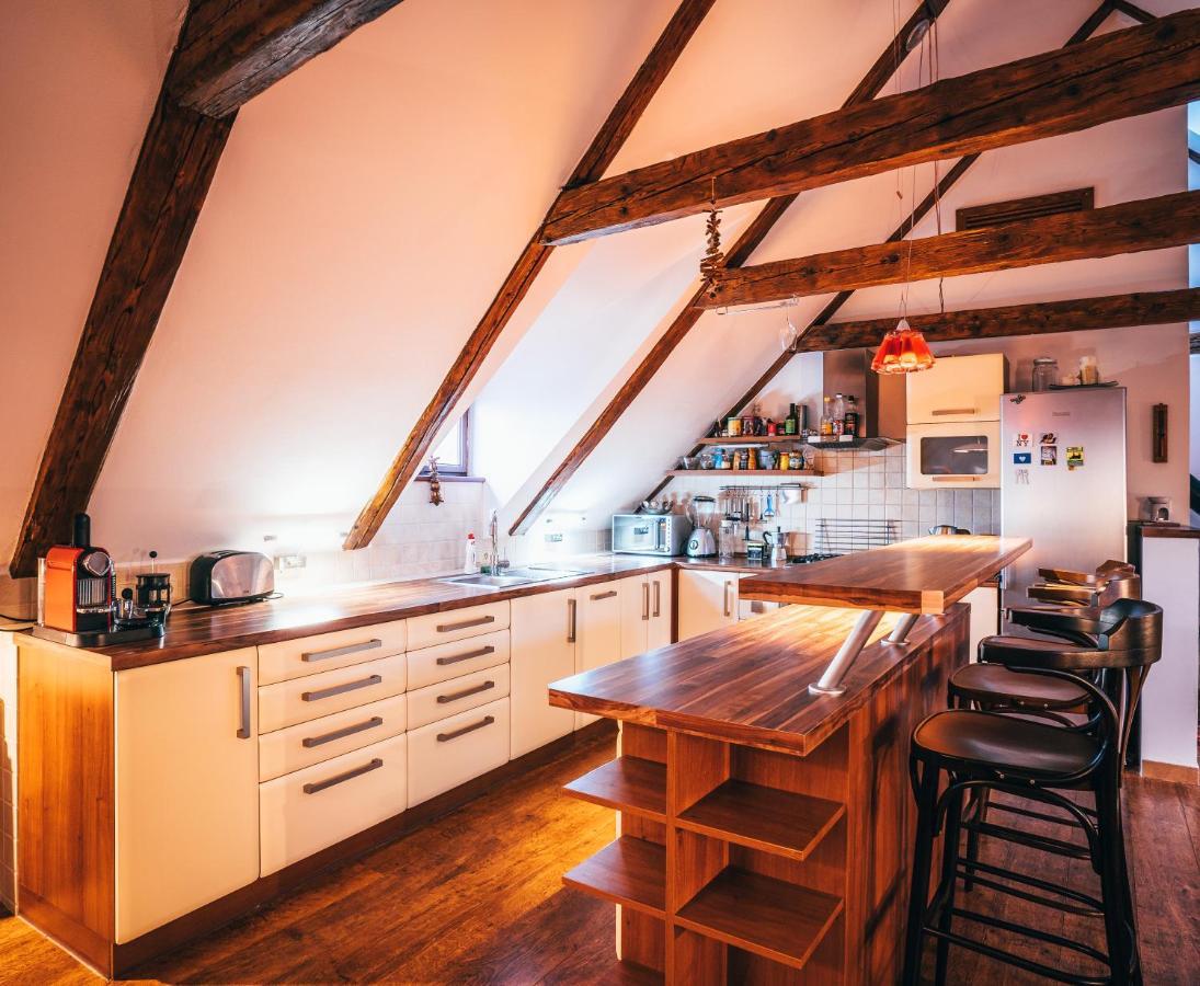 Designer Loft Apartment เชสกี้ครุมลอฟ ภายนอก รูปภาพ